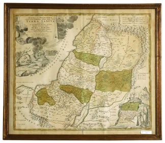 Early Map of Palestine