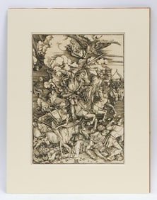 After Albrecht Durer Woodcut