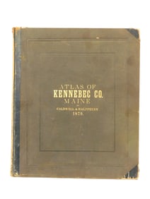 Kennebec County, Maine Atlas