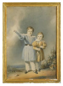 Victorian Watercolor Painting