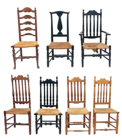 Collection of (7) Chairs