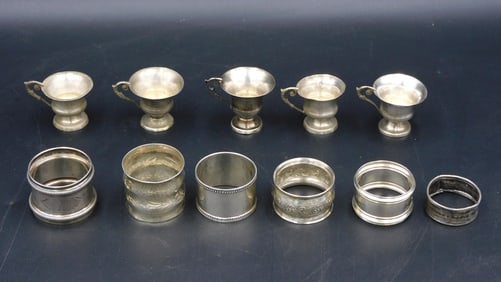 (11) Piece Silver Lot