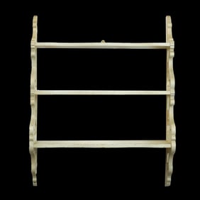Victorian Carved and Painted Shelf