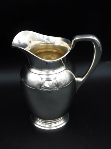 Sterling Silver Handled Water Pitcher