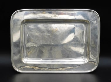 Sterling Silver Rectangular Tray
