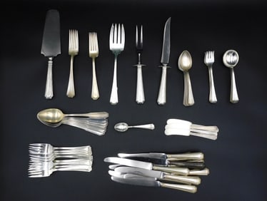 (65) Piece Sterling Silver Flatware Set