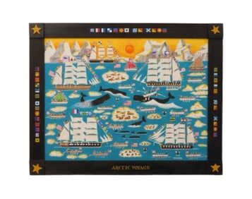 Rosebee (Cecelia Surdut) Folk Art Painting