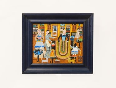 Rosebee (Cecelia Surdut) Folk Art Painting