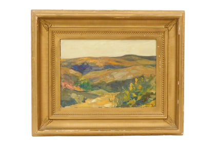 Charles Woodbury Painting