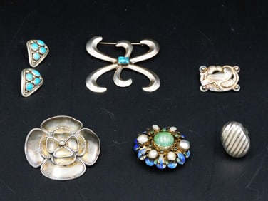 (7) Pieces Sterling Jewelry