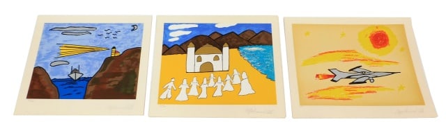 (15) Muhammad Ali Signed Serigraphs