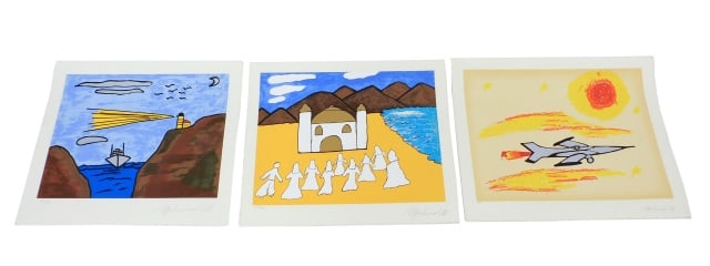 (15) Muhammad Ali Signed Serigraphs