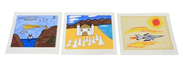 (15) Muhammad Ali Signed Serigraphs