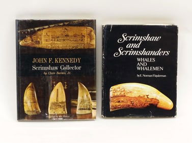 (2) Scrimshaw Books