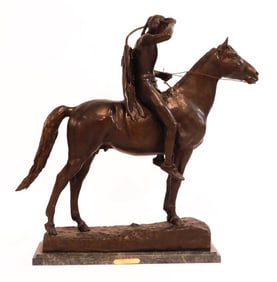 After Cyrus Dallin Sculpture