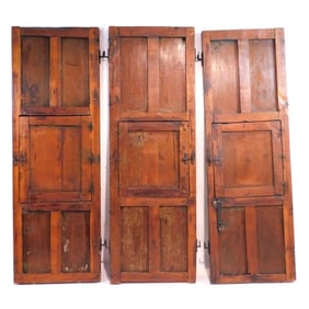 Three-Panel Folding Screen