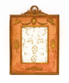 French Gilded Bronze Picture Frame