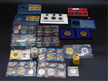 Collection of Coins and Bicentennial Medals