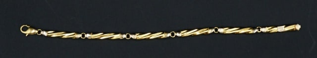 Yellow Gold Designer Bracelet