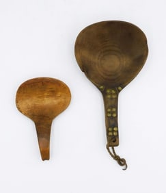 (2) Plains Wooden Ladles
