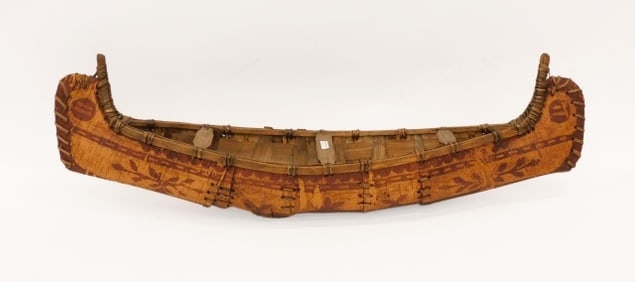 Great Lakes Birch Bark Canoe
