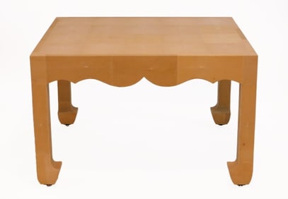 Karl Springer Style Coffee Table