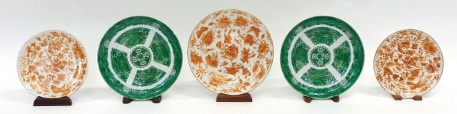 (5) Chinese Export Plates
