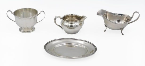 (4) Pieces Sterling Silver