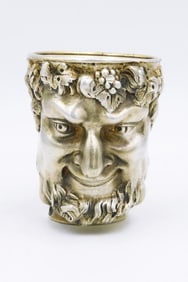 Silver Plated Bacchus Pen Wipe