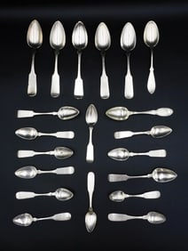 (20) Coin Silver Spoons