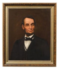 Painting of Abraham Lincoln