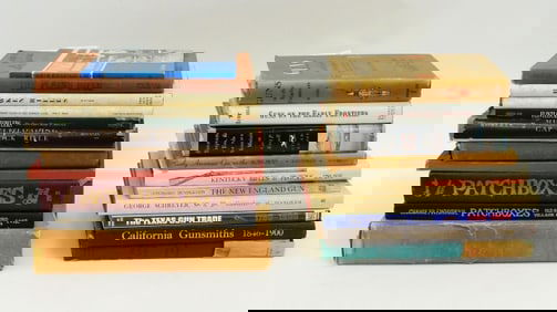 (21) Books on U.S. Long Rifle & Frontier Firearms