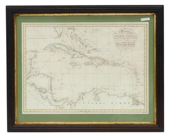 Chart of Christopher Columbus Routes