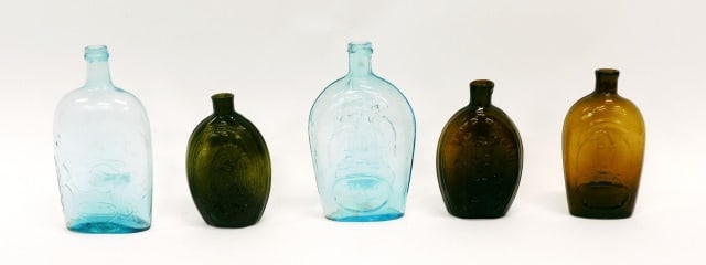 (5) Blown Flasks