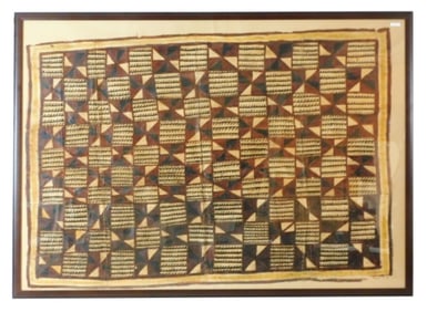 South Pacific Tapa Cloth