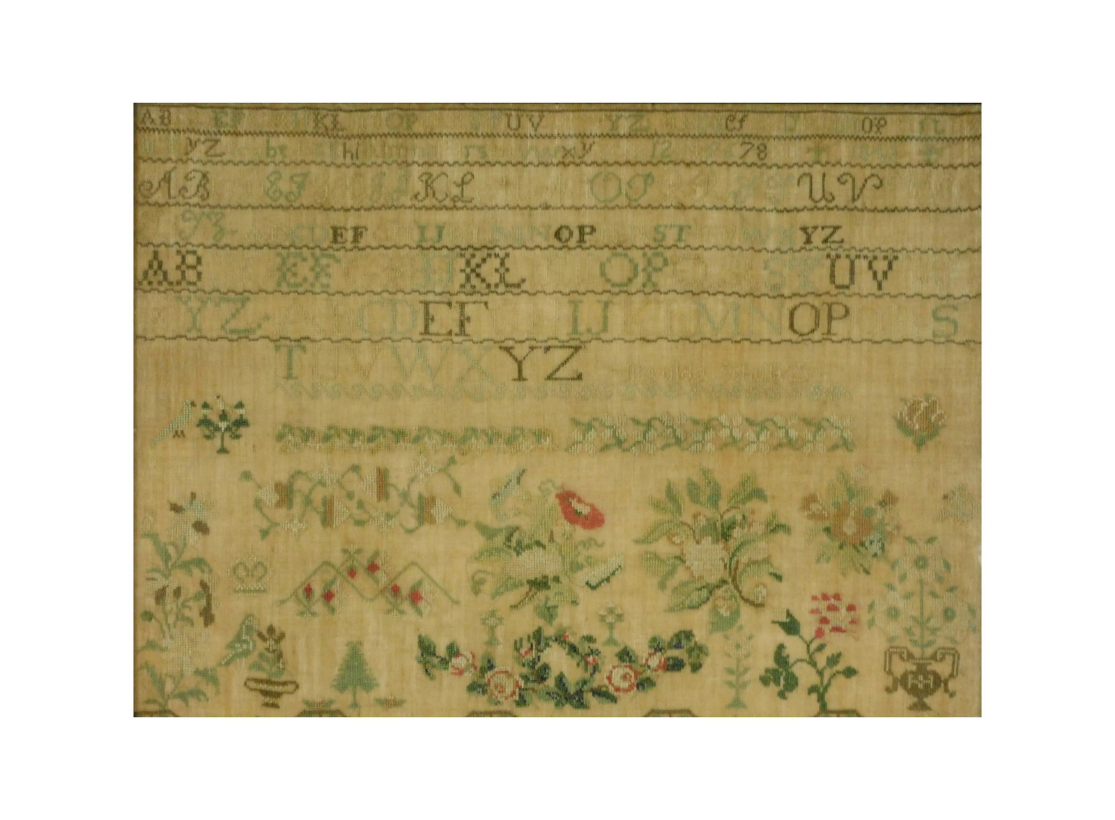 Needlework Sampler - 2