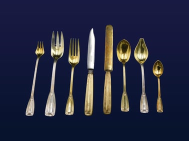 (93) Tiffany & Co. Sterling Silver Flatware Pieces