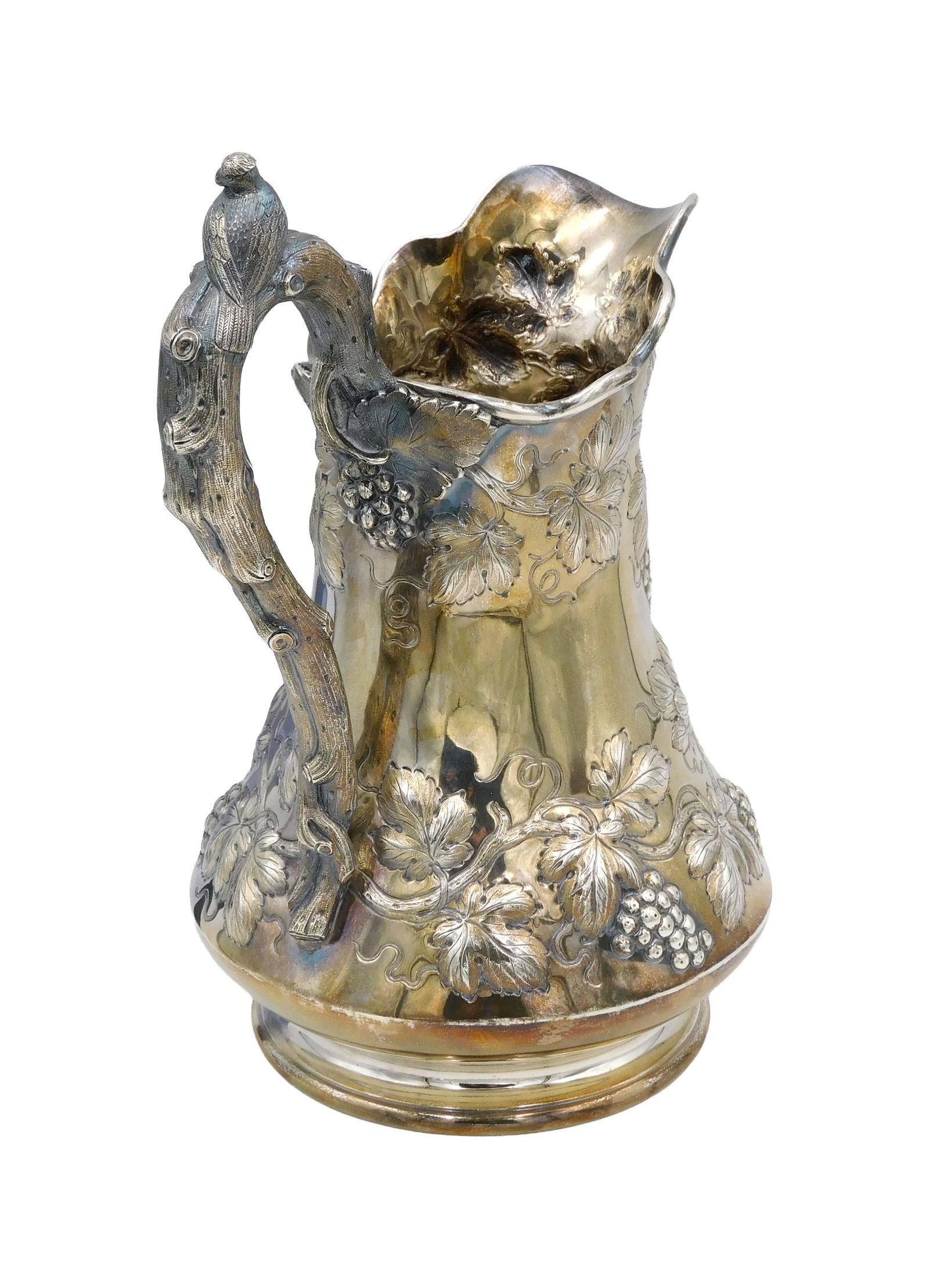 Coin Silver Pitcher - 3