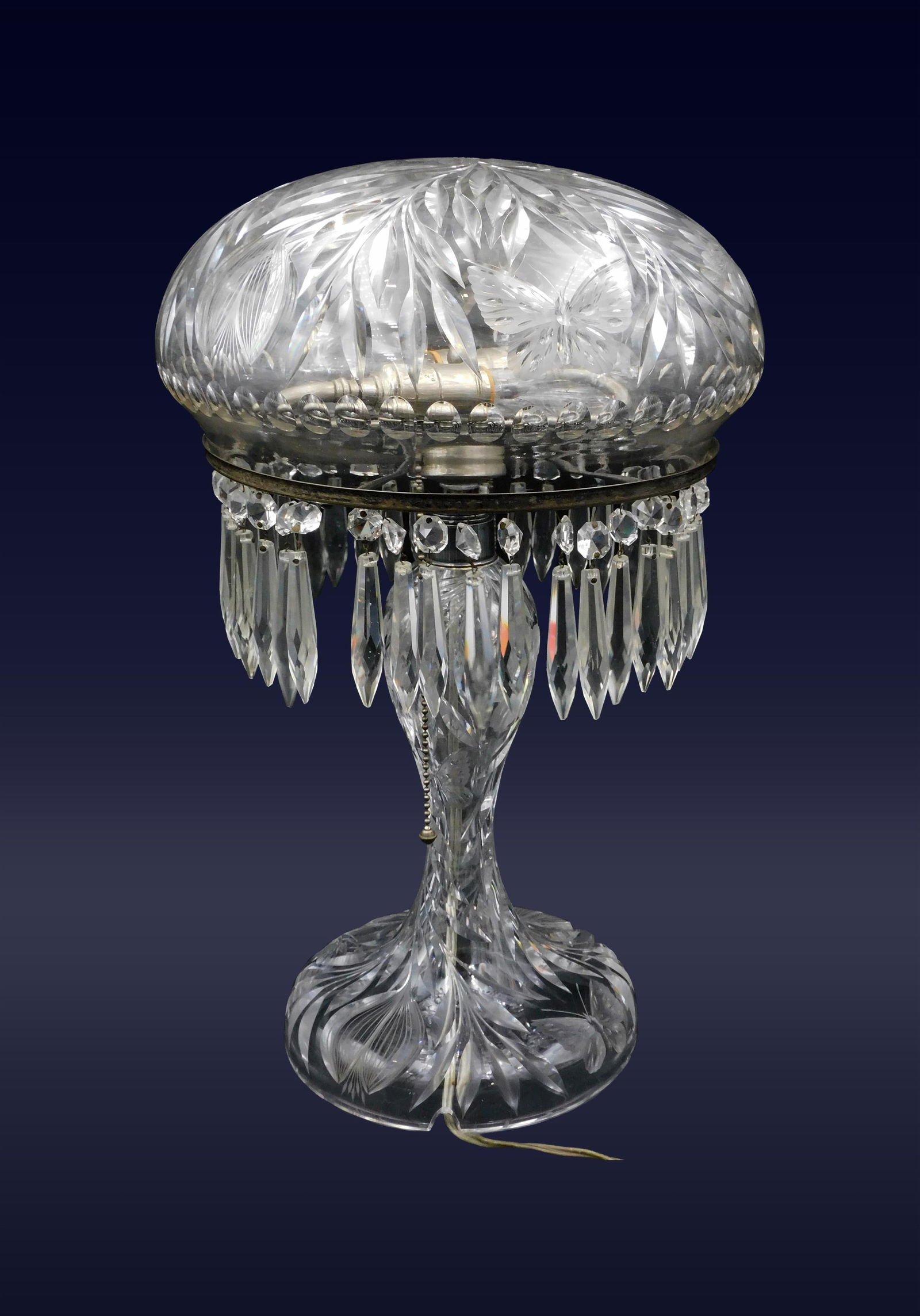 Pairpoint Cut Glass Table Lamp - 2