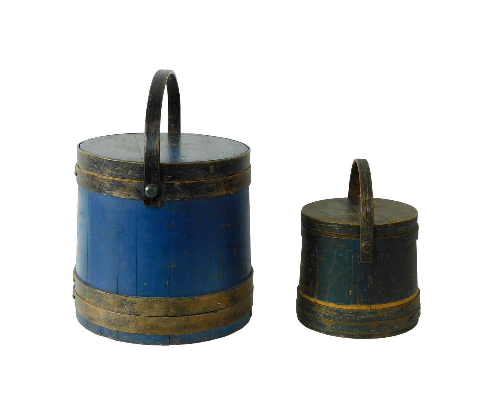 (2) Handled Wooden Buckets - 3