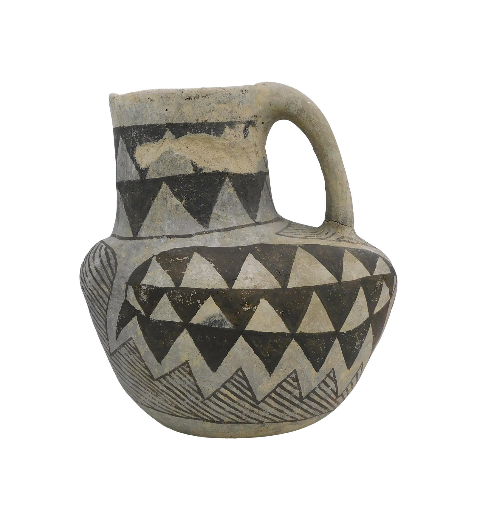 Ancestral Pueblo Bird Effigy Handled Vessel (1 of 3)