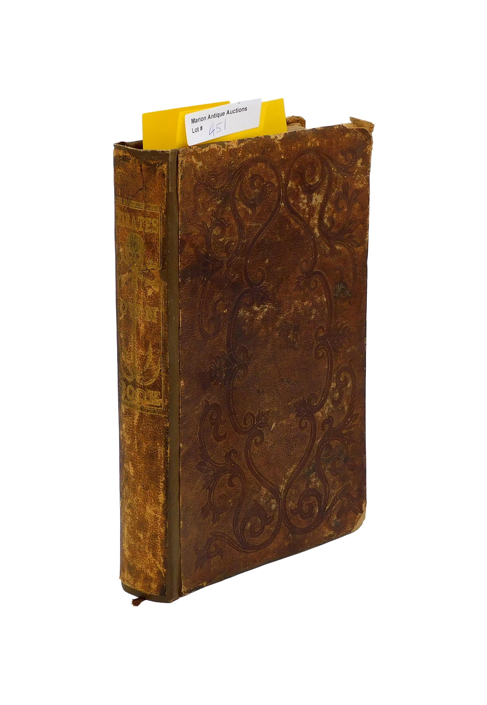 Pirates Own Book: 1837. Printed and Published by Samuel N. Dickinson, Boston. Title page reads: "The Pirates Own Book or the Authentic Narratives of the Lives, Exploits, and Executions of the Most Celebrated Sea