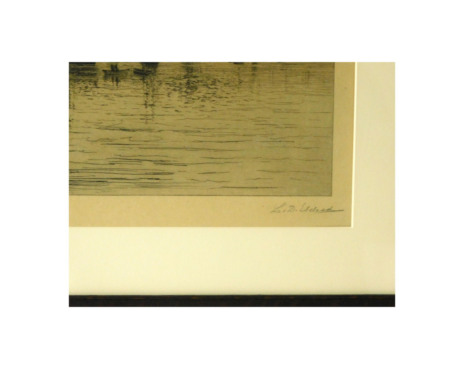 Lemuel D. Eldred Etching - 3