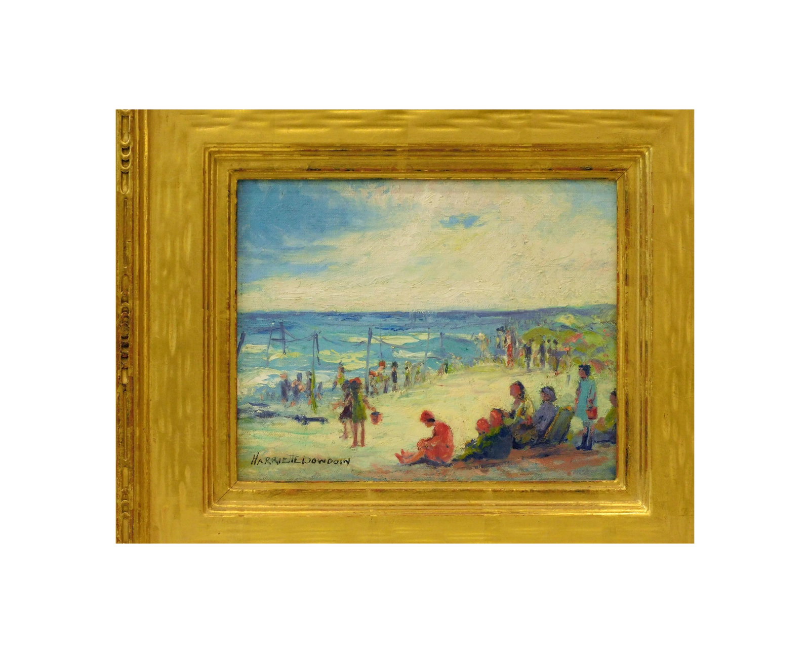 Harriette Bowdoin Painting (1 of 5)