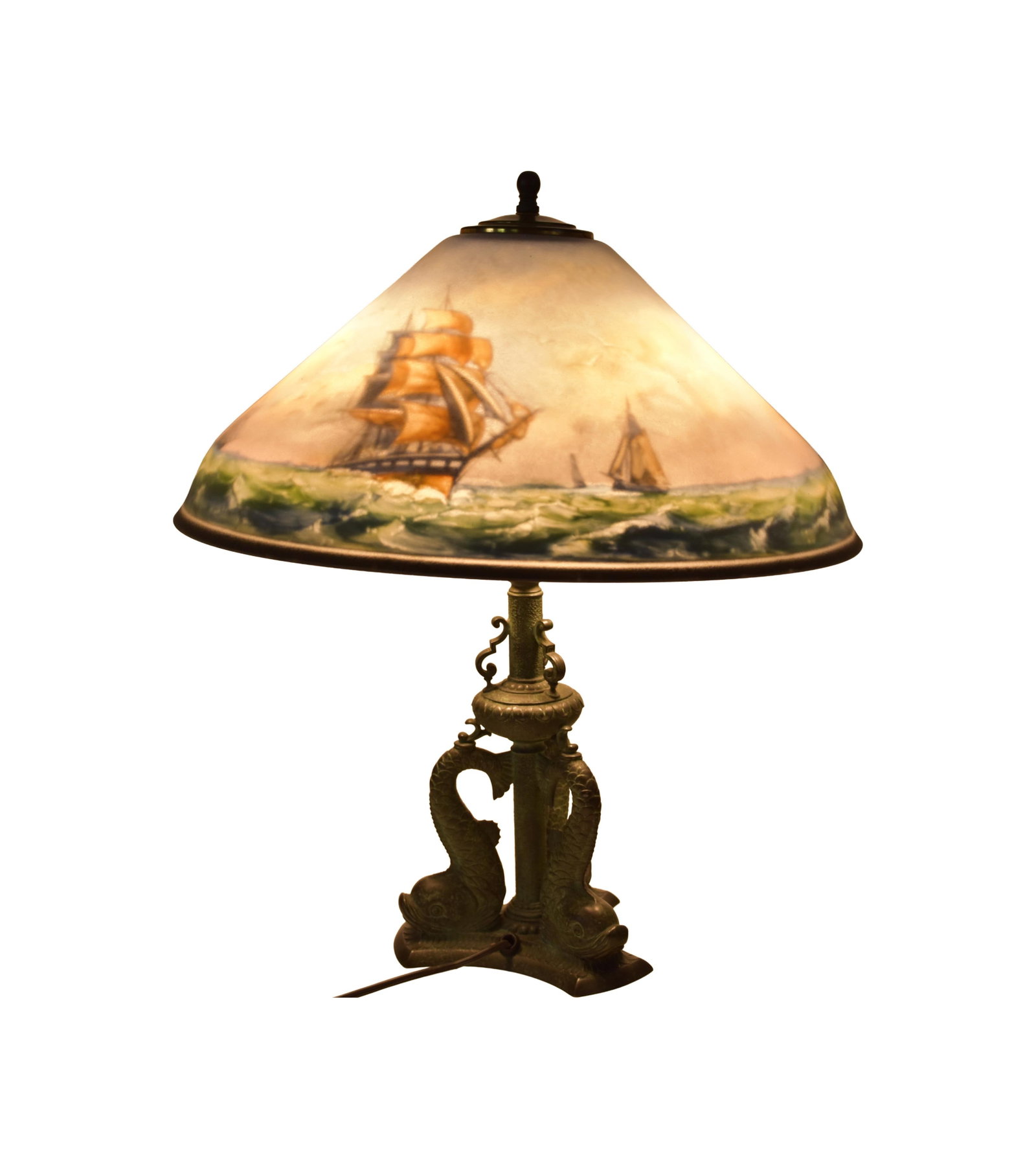 Pairpoint Table Lamp - 4