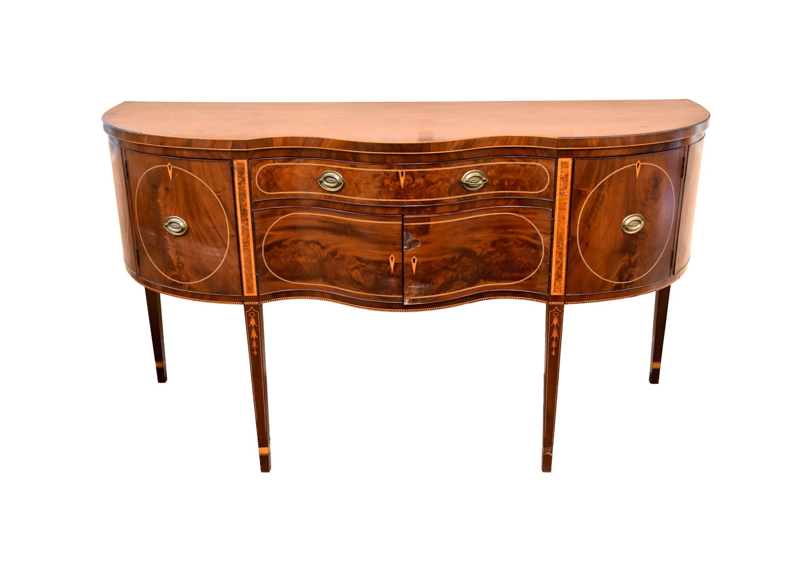 Federal Swell-Front Sideboard, Mid-Atlantic (1 of 1)