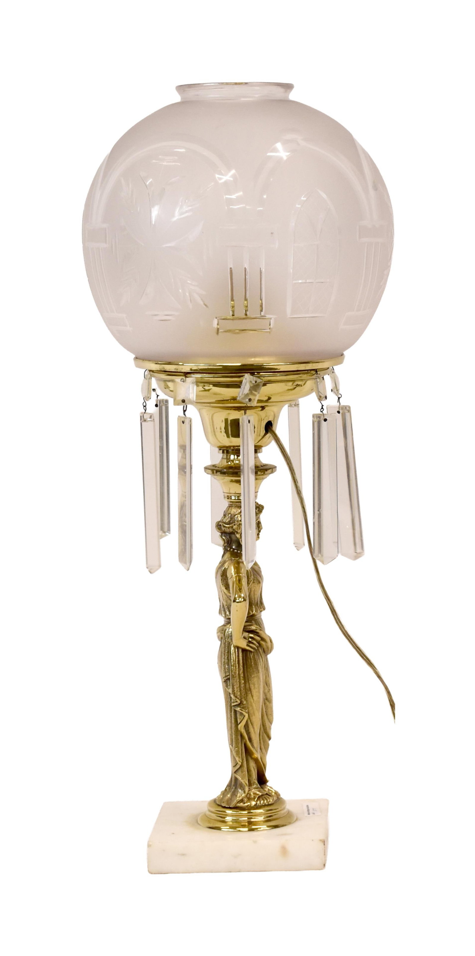 Brass Solar Lamp - 2