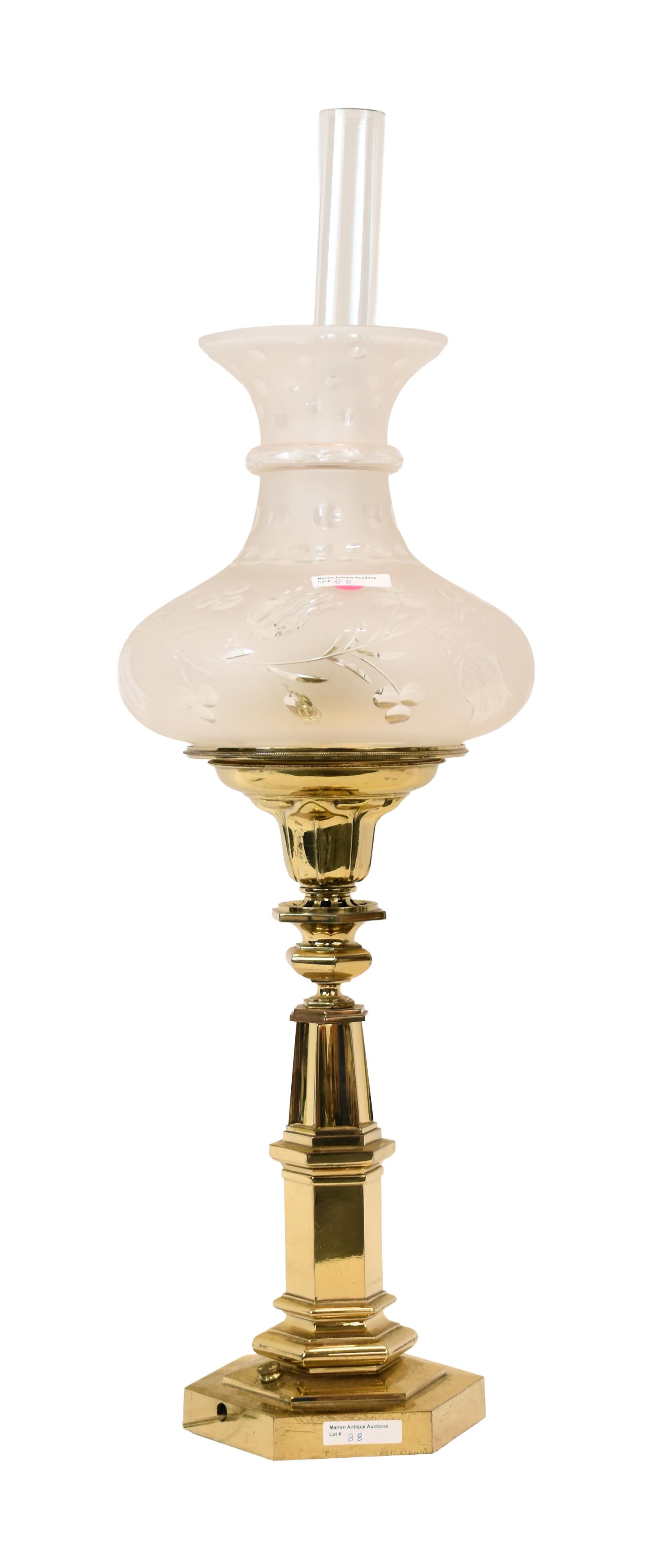 Brass Solar Lamp - 2