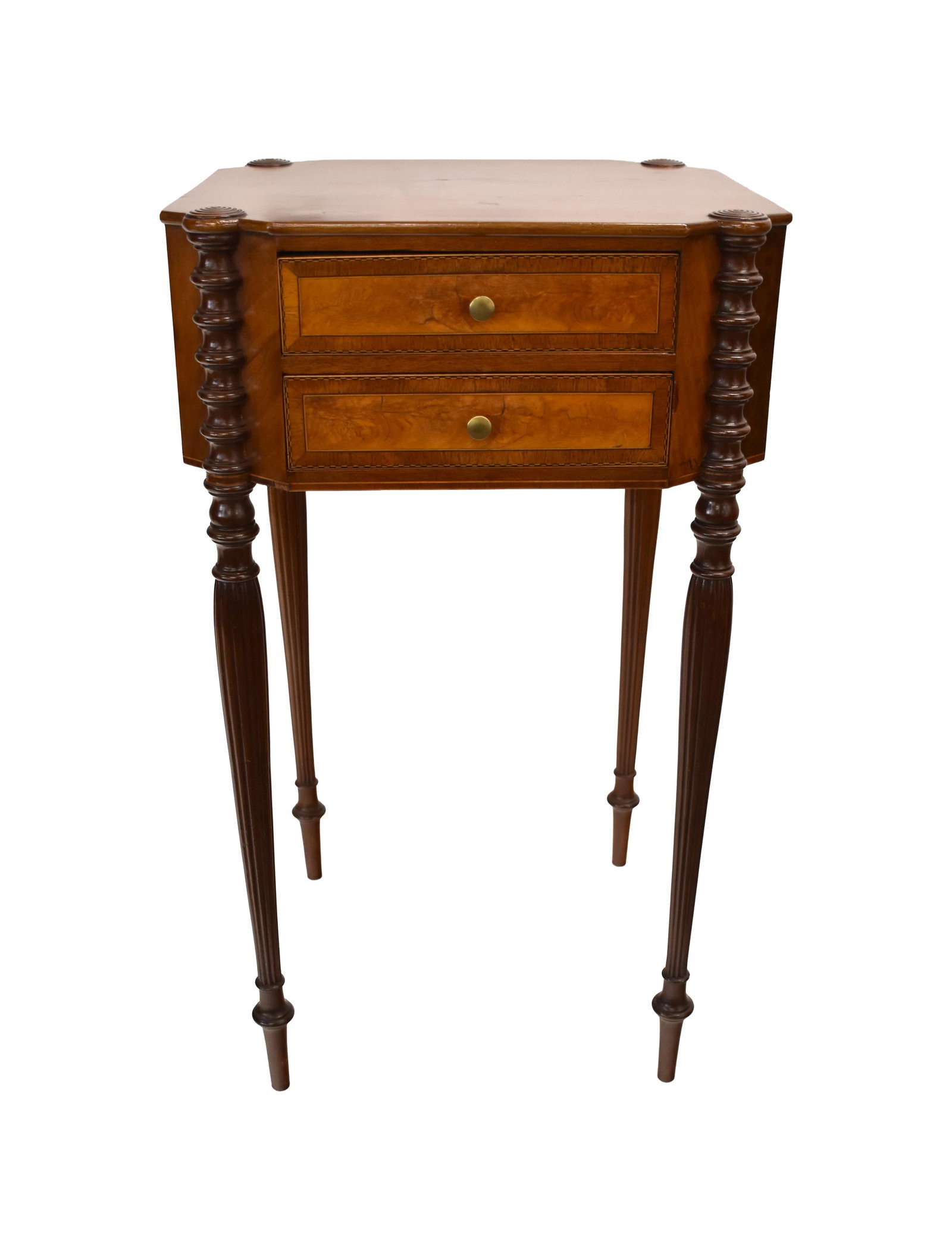 Sheraton Two-Drawer Work Table (1 of 3)