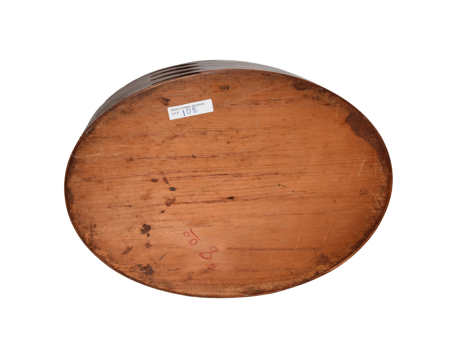 Shaker Oval Fingered Box - 4